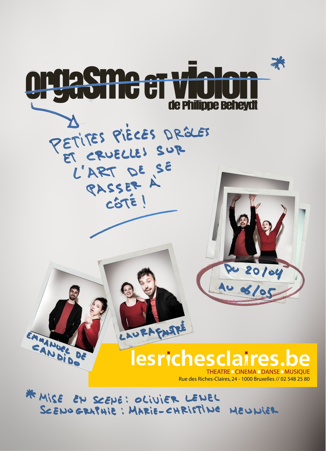 Affiche du spectacle
